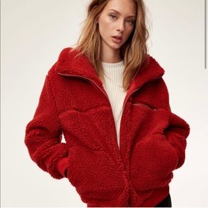 Wilfred Free Teddy jacket